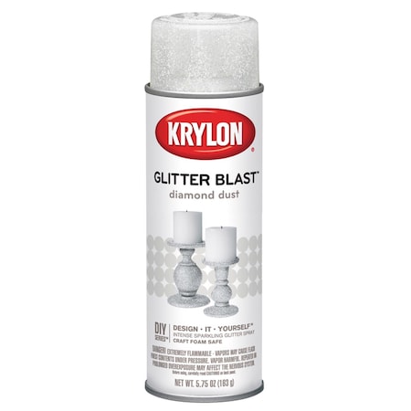 Krylon Krylon Glitter Blast Diamond Dust Spray  Paint 5.75 oz K03804000